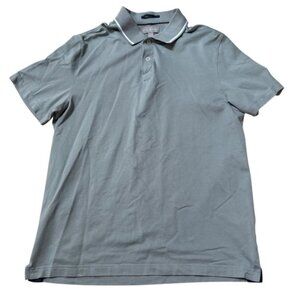 Ted Baker Men Gray Polo Shirt Size Medium
